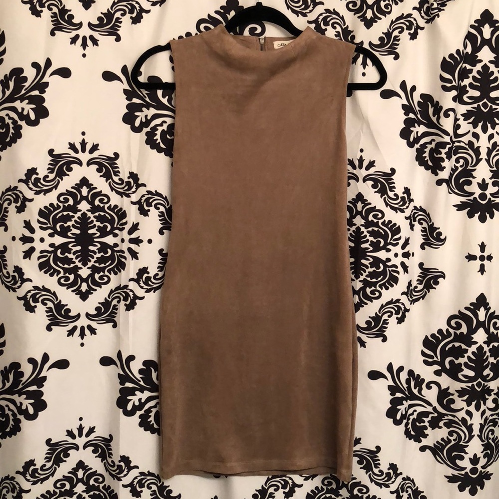 Chloe & Katie faux suede dress from Nordstrom